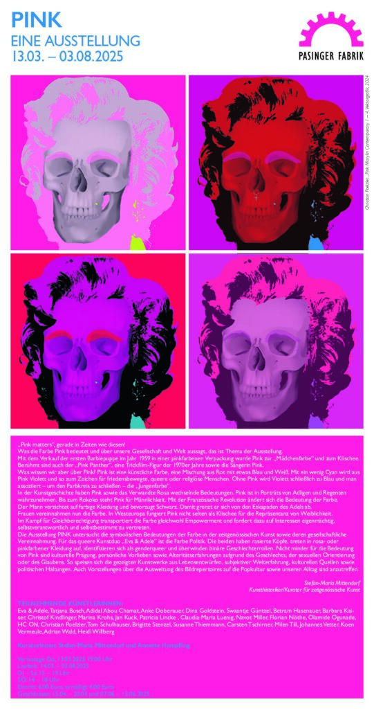 Pink Einladungsflyer